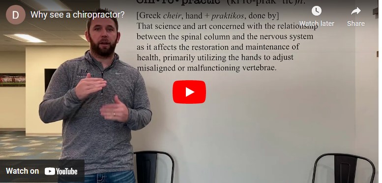 Why see a chiropractor?